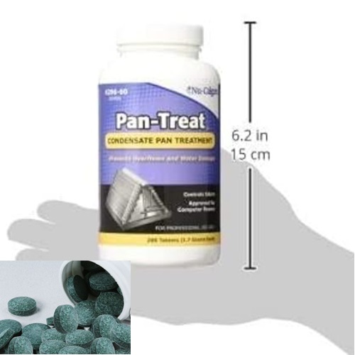 Drain Tablet Pan (1Btlx200Tablets 1.7g each) NU-Calgon 4296-60