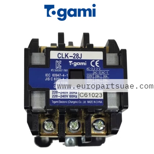 AC Contactor TOGAMI CLK-28J 220VAC