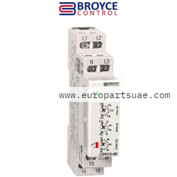 Under and Over voltage monitoring relay LXPRC/S-4W Broyce Control