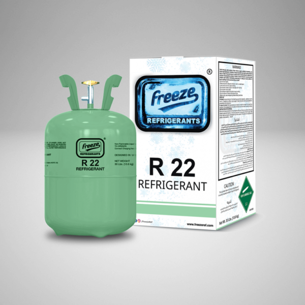 Refrigerant R22 Gas 30Lbs (13.6Kg) Freeze Brand