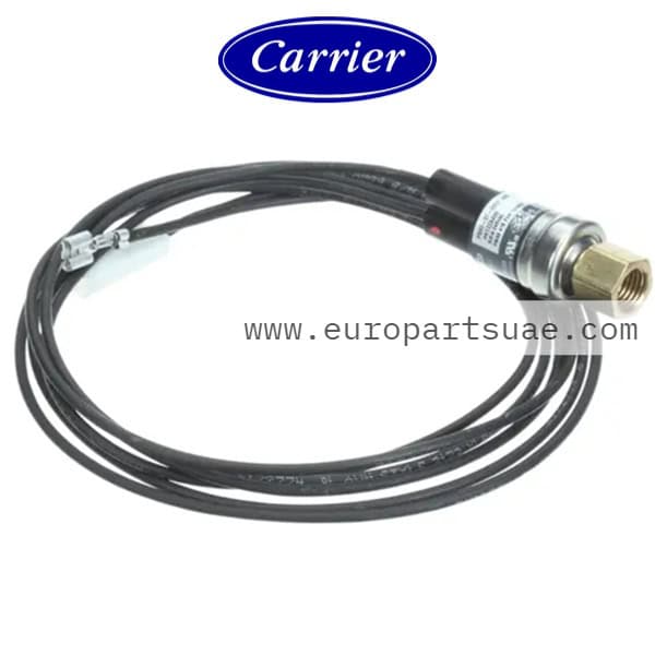 High pressure switch for HVAC systems by Carrier, model HK02ZA439.